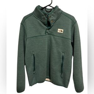 The North Face Teal Button-Up Sweater